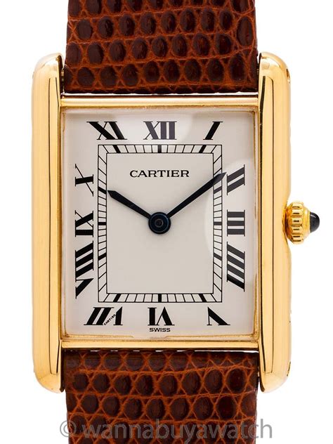 cartier tank buy online|used cartier tank watch for sale.